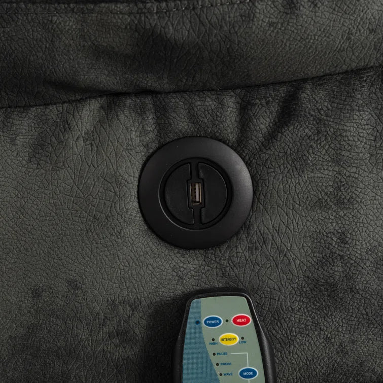 41'' Oversized Power Lift Chair - Heated Massage Electric Recliner with Super Soft Padding