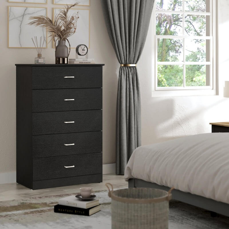Allyannah 5 Drawer 31.5'' W Dresser