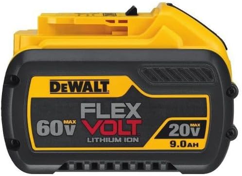 DEWALT FLEXVOLT 20V/60V MAX* Batteries, 9.0-Ah, 2-Pack (DCB609-2)