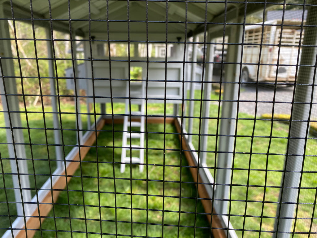 Walk-In Cedar Chicken Coop 6’ Wide – Handcrafted Douglas Fir Frame | Built On Site