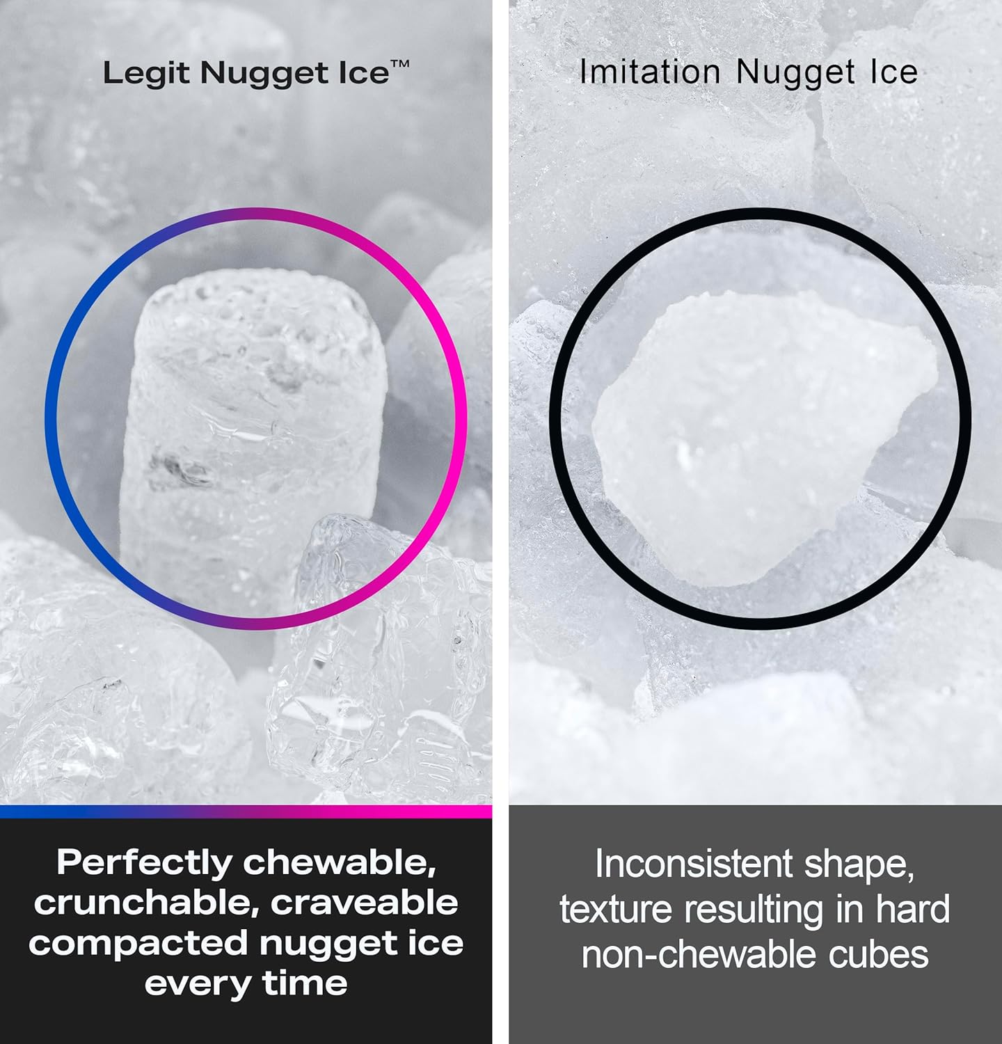 GE Profile Opal 2.0 Ultra Nugget Ice Maker with Side Tank and Scale Inhibiting Filter, Scoop Included, 38 lbs in 24 Hours, Pellet Ice Machine with WiFi & Smart Connected, Stone White