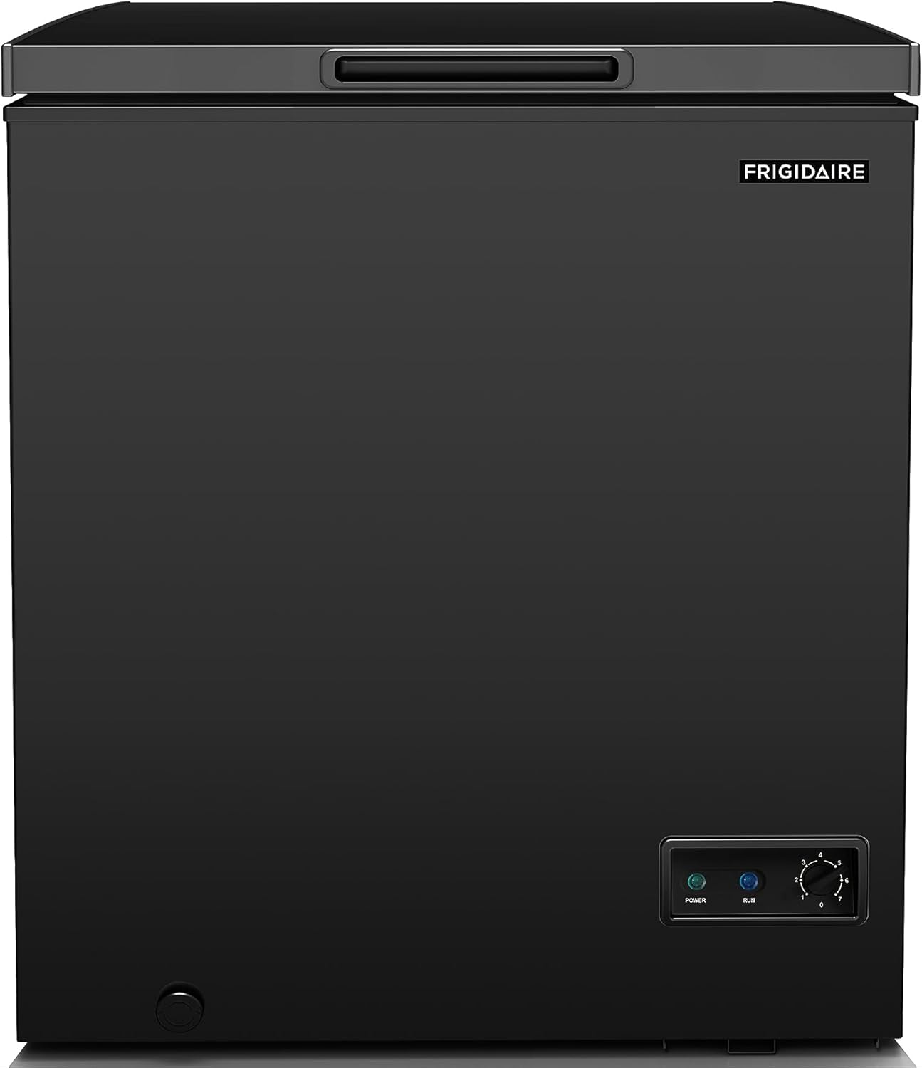 Frigidaire Chest Deep Freezer, 2.0 Cu. Ft. Capacity, Adjustable Thermostat-Removable Vinyl Coated Wire Basket-Easy Defrost Drain- Garage Ready- Pearl White