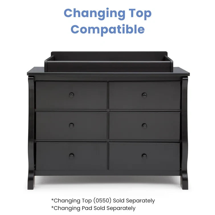 Universal Double Dresser -Made of Solid Woods