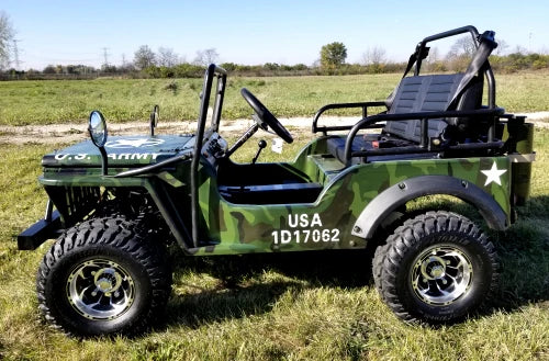 🔥Factory clearance sale-Mini Gas 125cc jeep Mini Truck ELITE Editionr
