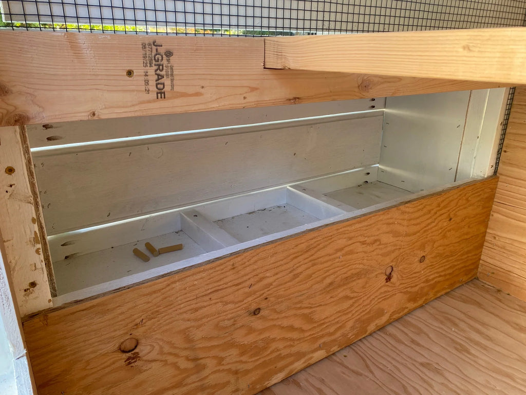 Walk-In Cedar Chicken Coop 6’ Wide – Handcrafted Douglas Fir Frame | Built On Site