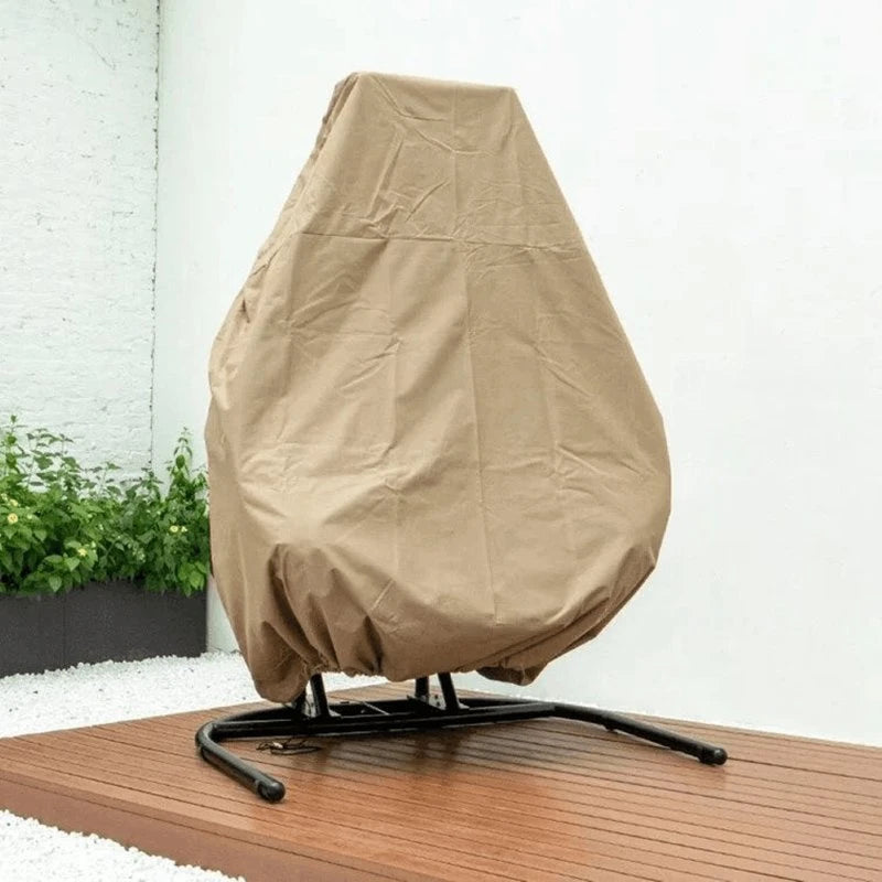 2022 Patio Wicker Swing Chair With Stand Rain Cover Included