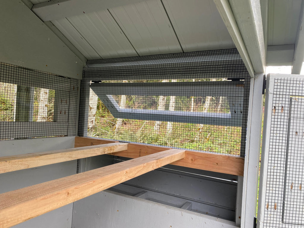 Walk-In Cedar Chicken Coop 6’ Wide – Handcrafted Douglas Fir Frame | Built On Site